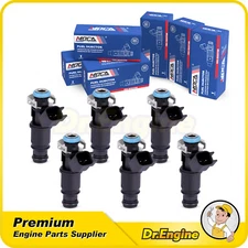6x Fuel Injector for Buick LaCrosse Allure Lucerne Pontiac Grand Prix 3.8L