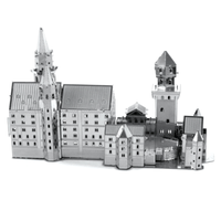 Metal Earth Fascinations Neuschwanstein Castle 3D Metall Puzzle Modellbausatz
