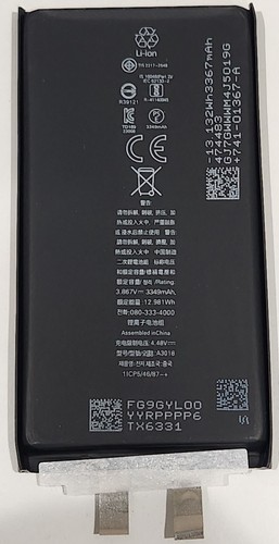 Wiltech Replacement Internal Battery For Apple iPhone XS MAX XR 11 15 PRO PLUS - Picture 24 of 42