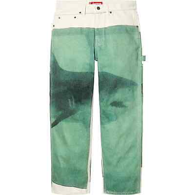 Supreme Damien Hirst Painter Jean Black White 2colors 25SS Supreme Damien Hirst Painter Jean Black White 2colors 25SS