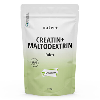 Creatin Matrix - Creapure Pulver - Kreatin Monohydrat mit Maltodextrin 500g