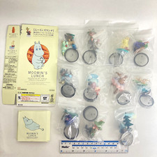 Kaiyodo Moomin's Lunch The Moomins Bottle Cap Mini figure Full Set of 11 Japan