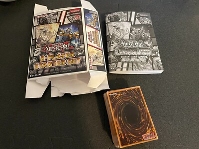 Konami Yugioh 2 player starter set *COMPLETE*