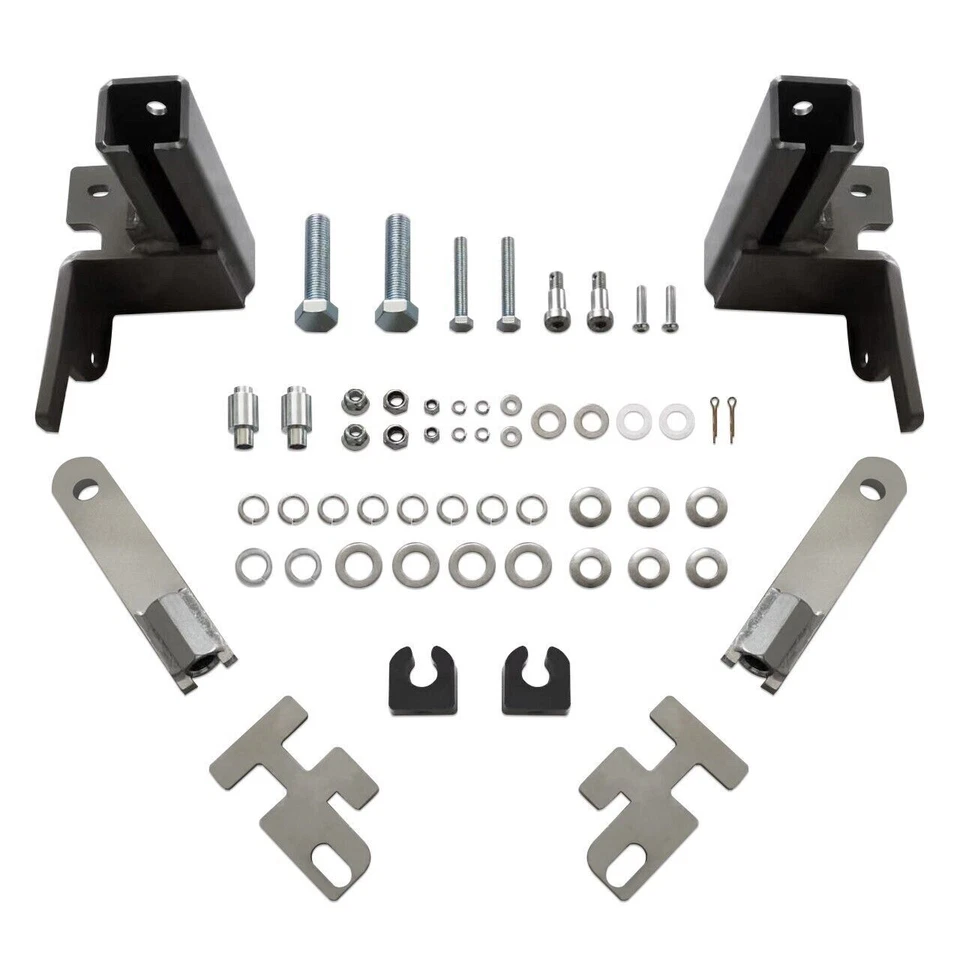 Deer Guard Brackets Mount Hardware Set For Volvo VNL 2004-2017 Semi Truck Bumper Foto 3 de 4