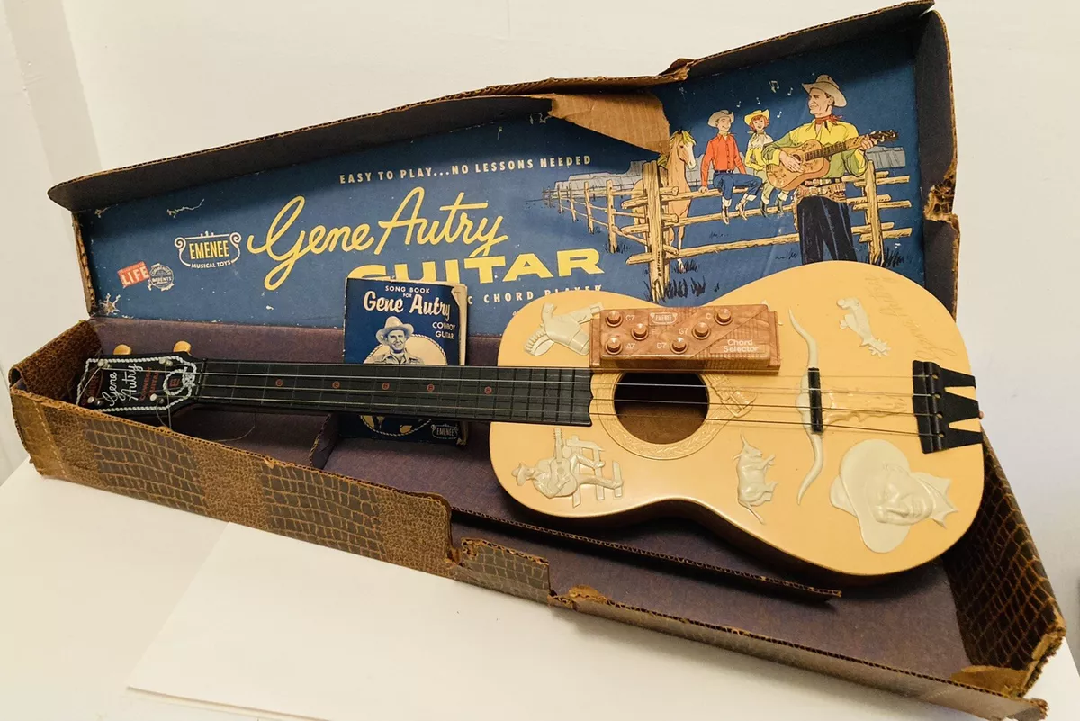 Gene autry toy guitar sales