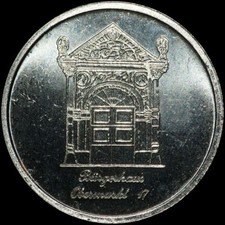 FREIBERG / SACHSEN: Medaille, Hettstedt. OBERMARKT 17 - BERGSTADT FREIBERG.