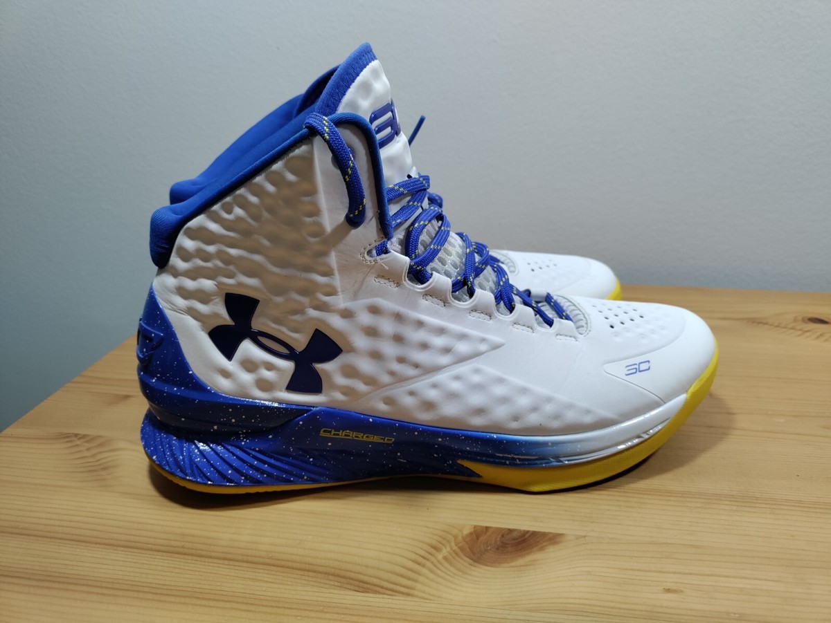 Under Armour Stephen Curry One 1 Dub Nation 2015 GSW Warriors