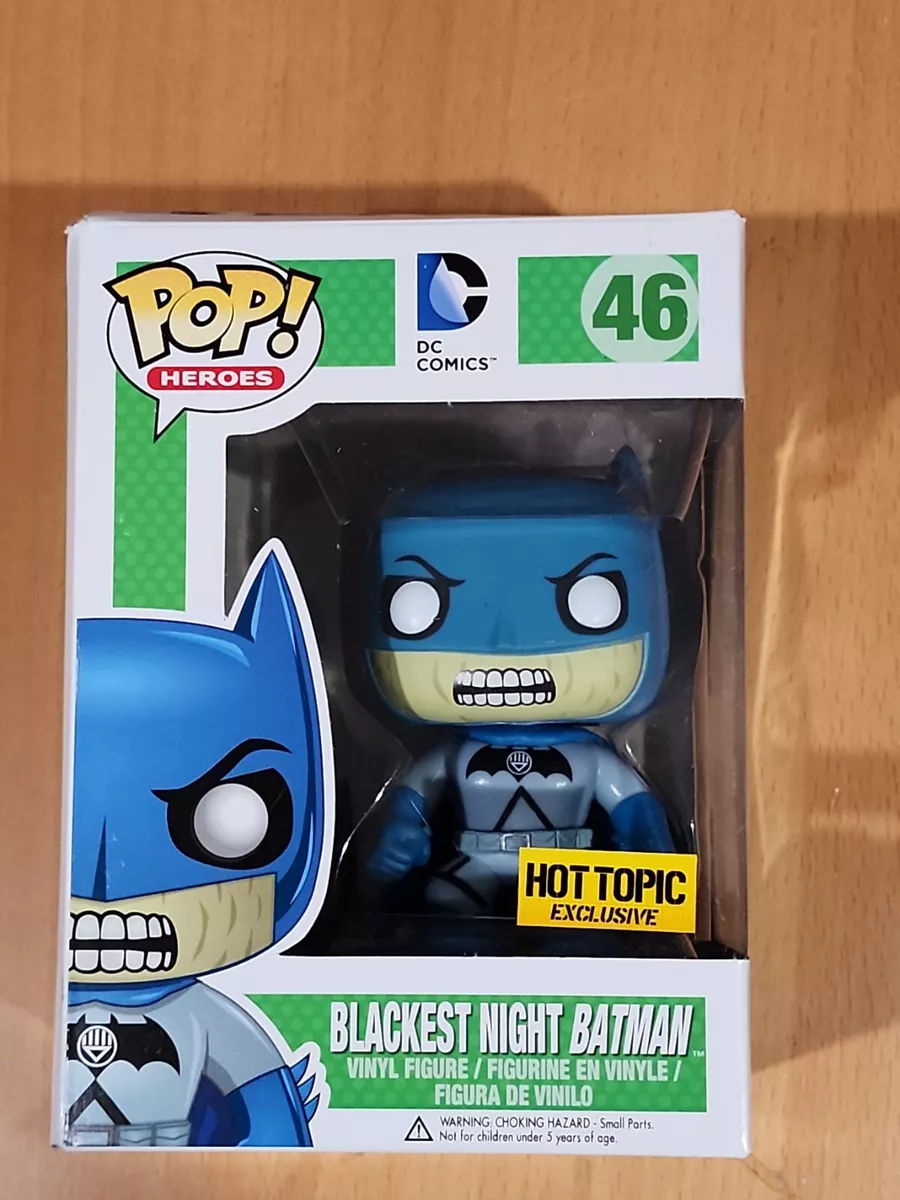 Funko Pop DC Comics Blackest Night Batman 46 Hot Topic Exclusive Vinyl Figure