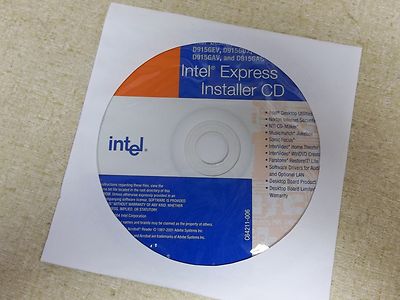 Intel Express Installer CD for D915GEV C64211-006 D915GUX D19GAV ...
