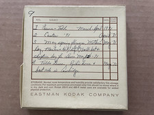1971 HOME MOVIE 8mm Box MINERVA OH 9 EASTER SPRING adoption day Cambridge Boat