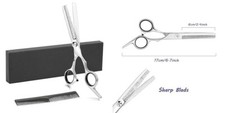 Tijeras profesionales de entresacar Tijeras para cortar el cabello de 6.5.neuvo.