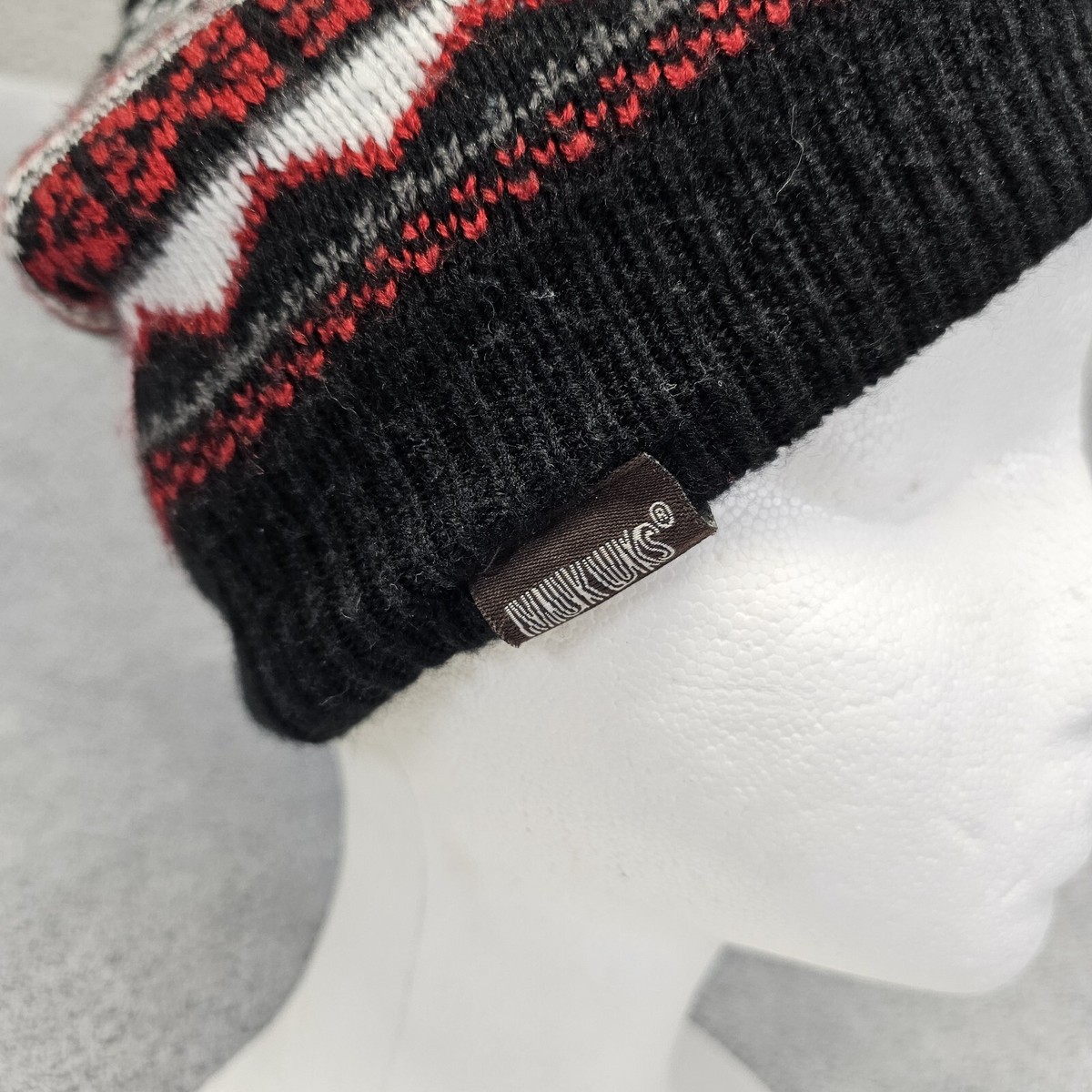 MUK LUKS Men's Beanie Hat With Pom Pom - Lightweight, Warm, Soft Lined Cap - View #2
