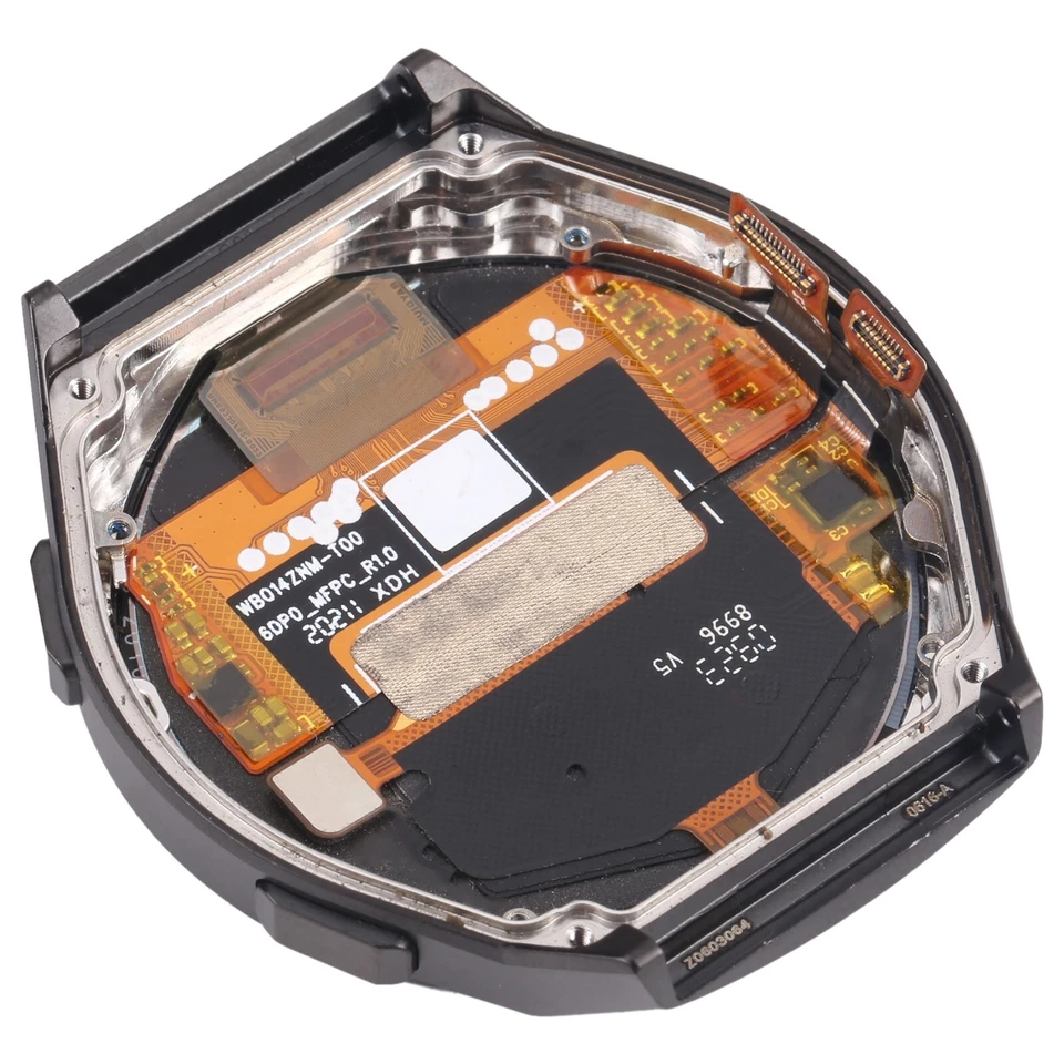 LCD Screen and Digitizer Full Assembly With Frame For Huawei Watch GT 2e HCT-B19 - Image 3 of 4
