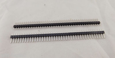 10pcs Pitch 1x40 Pins 2.54mm Male Single Row Male Pin Header Strip PBC Ardunio