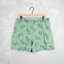 Polo Ralph Lauren Swim Trunks Men Xl Navy Board Short Lined Pineapples 6  Green