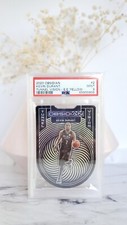2020-21 Panini Obsidian Kevin Durant SSP /10 Yellow Etch Tunnel Vision PSA 9!