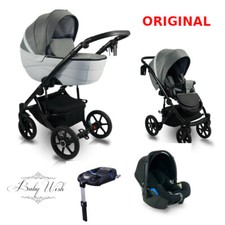 BEXA IDEAL BABYKINDERWAGEN 2in1 3in1 KINDERWAGEN + KINDERWAGEN + AUTOSITZ + ISOFIX BASIS