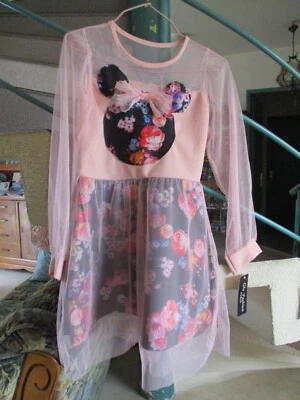 Robe rose Taille 10Ans Marque LIKE FASHION Fille Neuf avec étiquette - Photo 1/3