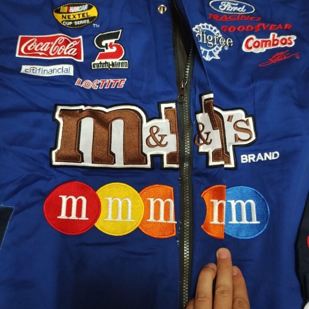 М&Мs Racing Jacket JH Jeff Hamilton L JH Design Blue | eBay М&Мs Racing Jacket JH Jeff Hamilton L JH Design Blue | eBay