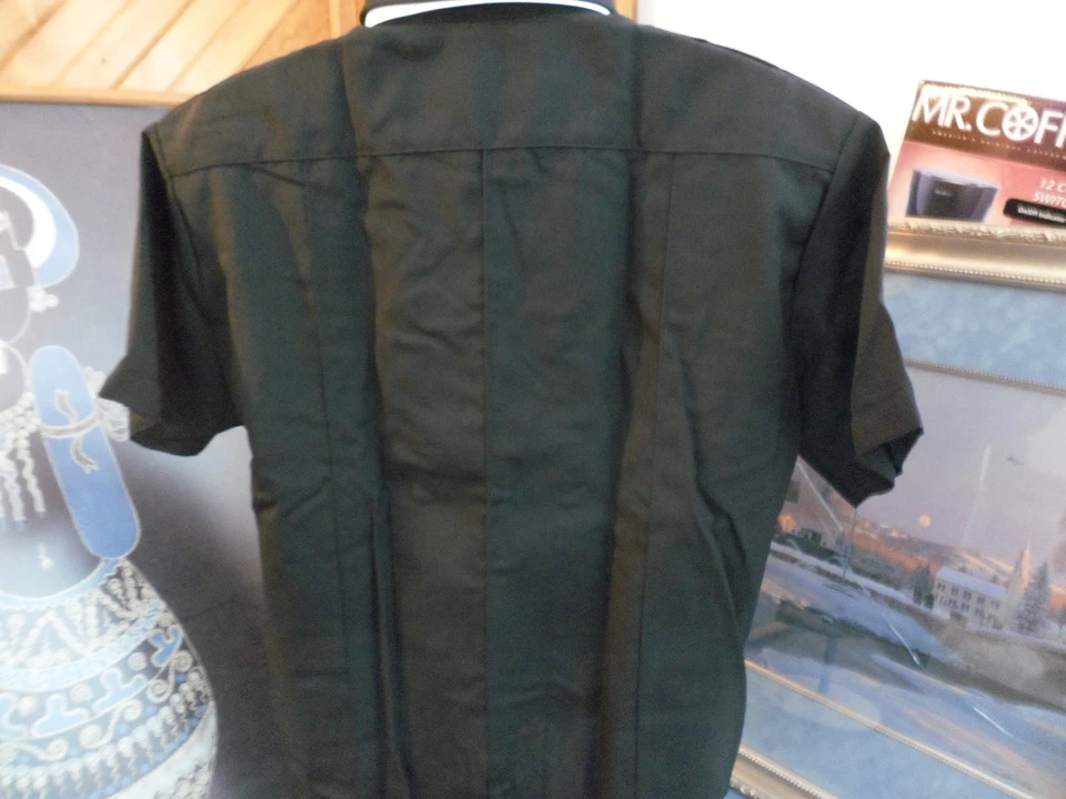 Blauer Short Sleeve Wool Blend Shirt Style classact 8460W WOMENS Size 44  black  - Image 2 of 4