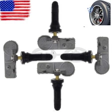 4pcs Tire Pressure Sensors TPMS 433MHZ For Dodge Challenger Charger Durango