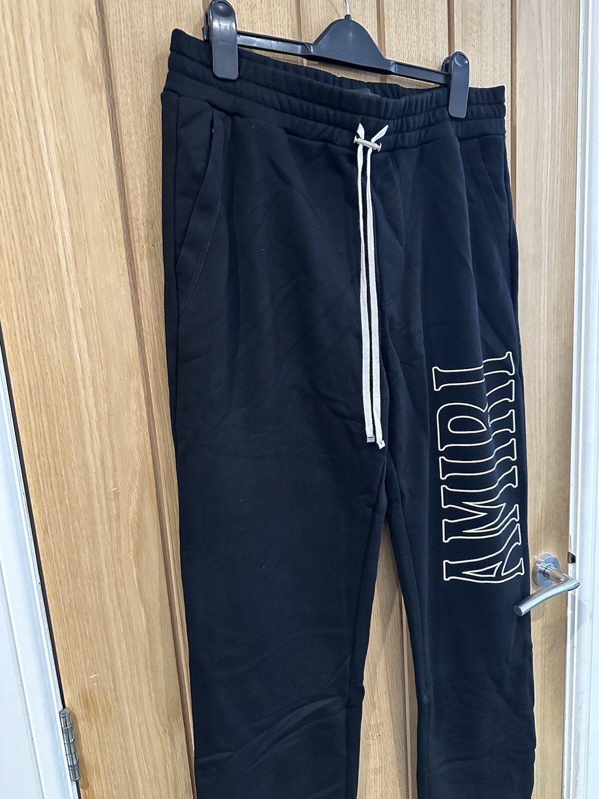 AMIRI Black Printed Lounge Pants Size Large GENUINE RRP £750 #U5 image 4