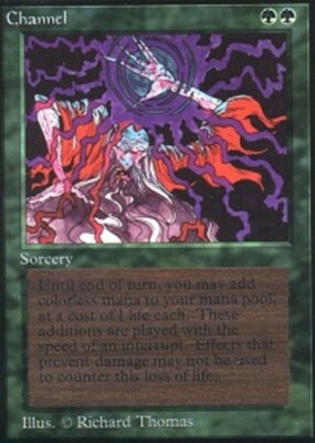 Channel ~ Moderately Played Unlimited MTG Magic UltimateMTG Green Card |  eBay