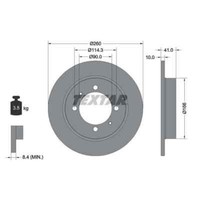 Textar 2X Bremsscheibe 92083003