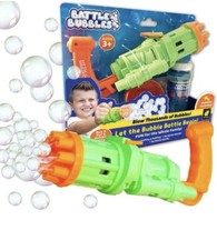 As Seen On TV Battle Bubbles Automatic Bubble Machine 3 New toy summer fun gun