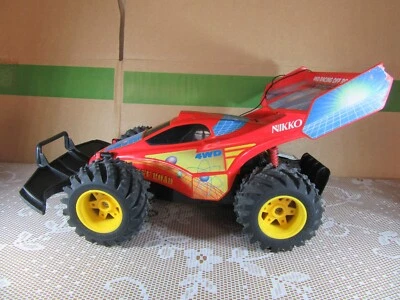 A316 Jouet RC Nikko Singapour Buggy Bros II Racing Off Roader Rouge Racing 1:16 - Photo 1/4
