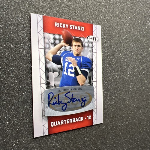 2011 Sage Hit RICKY STANZI #A62 Rookie AUTO - NFL FOOTBALL CARD - Picture 2 of 4