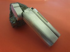 DUNHILL MADE IN ENGLAND SILVERPLATED 20 MICRONS LIGHTER NOT TESTED AS IS. RARE.