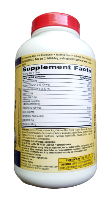 Nature Made B Complex Buy Kirkland Signature Super B-Complex With ...