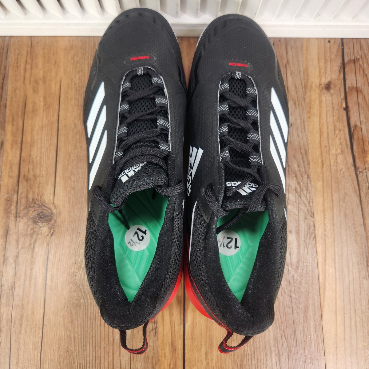 Adidas Icon 7 S23858 Mens Size 12.5 Black Red Metal Baseball Cleats Sneakers NEW Amazon.com | Adidas Energy Boost Icon Mens Shoes Size 12.5  main image 2