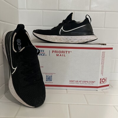 Womens Size 9.5 - Nike React Infinity Run Flyknit Black