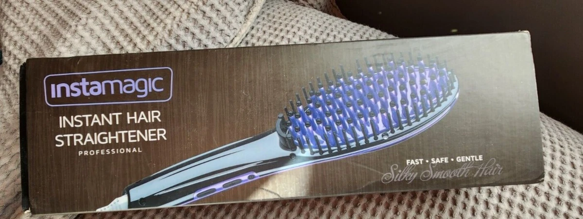 Instamagic hair top straightener brush