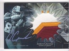 2015 Topps Diamond Jamison Crowder Auto Patch /25 Autograph
