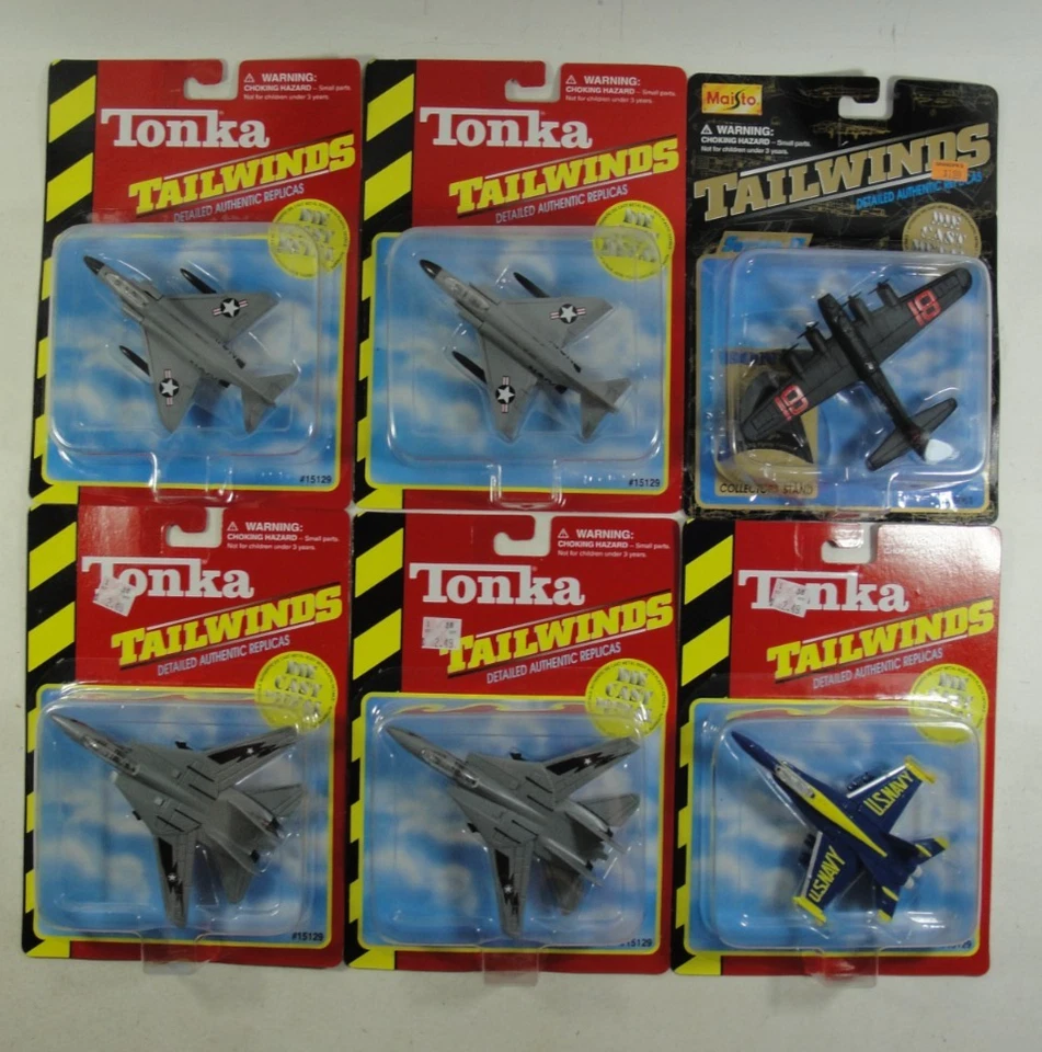 Tonka Maisto Tailwinds Avión Militar Marina Jet Die-cast Lote Foto 2 de 4