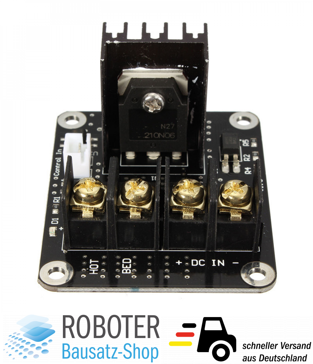 Steuermodul MOS-Modul 30A Für 3D-Drucker – Heizbett- Und Extruder-Regler