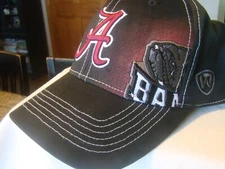 Alabama Crimson Tide Hat AWESOME Cap TOW Embroidered Bama College 1 Size CLEAN