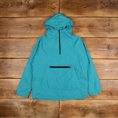 Vintage L.L.Bean Windbreaker Jacke L 90s USA Made Grün Damen