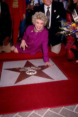 Dia Phyllis Diller 2001 Slide 35mm dn34-26-2-4