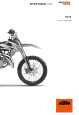 KTM 85 SX 19/16 (EU) REPAIR SERVICE MANUAL FOLDER