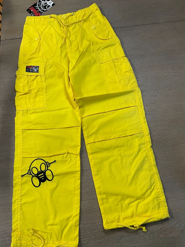 Ghast Clothing Cargo Dance Yellow Pants 8 - SEE PICS
