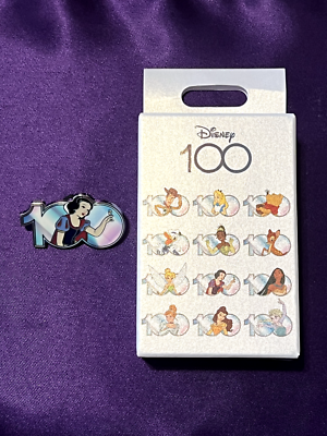Snow White - New - Disney 100 Years Of Wonder Mystery Pin - PALM