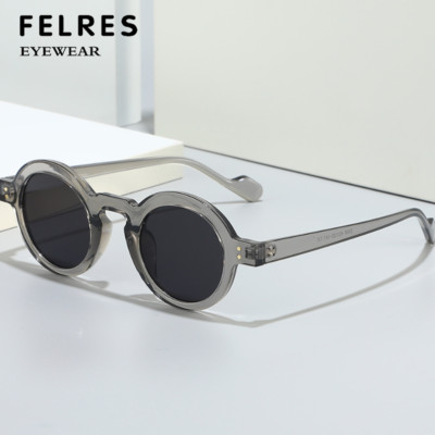 Classic Small Frame Round Sunglasses For Men Women Retro Outdoor Shade Glasses 