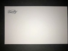 2017 NATIONALS: Raudy Read, SIGNED 3x5 Card