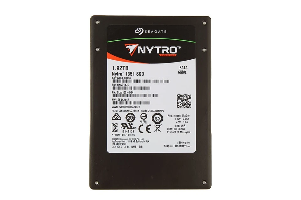 Seagate Nytro 1351 1,92 TB 2,5" SATA SSD / XA1920LE10063 - Bild 2 von 4