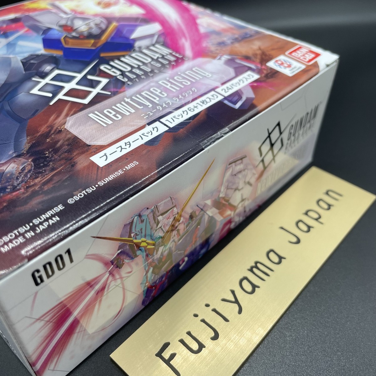 Gundam Card Game Newtype Rising Booster Box GD01 Tape Sealed