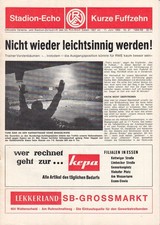 11.06.69 RW Essen - Tasmania Berlin Aufstiegsspiel zur 1. Bundesliga Deutschland